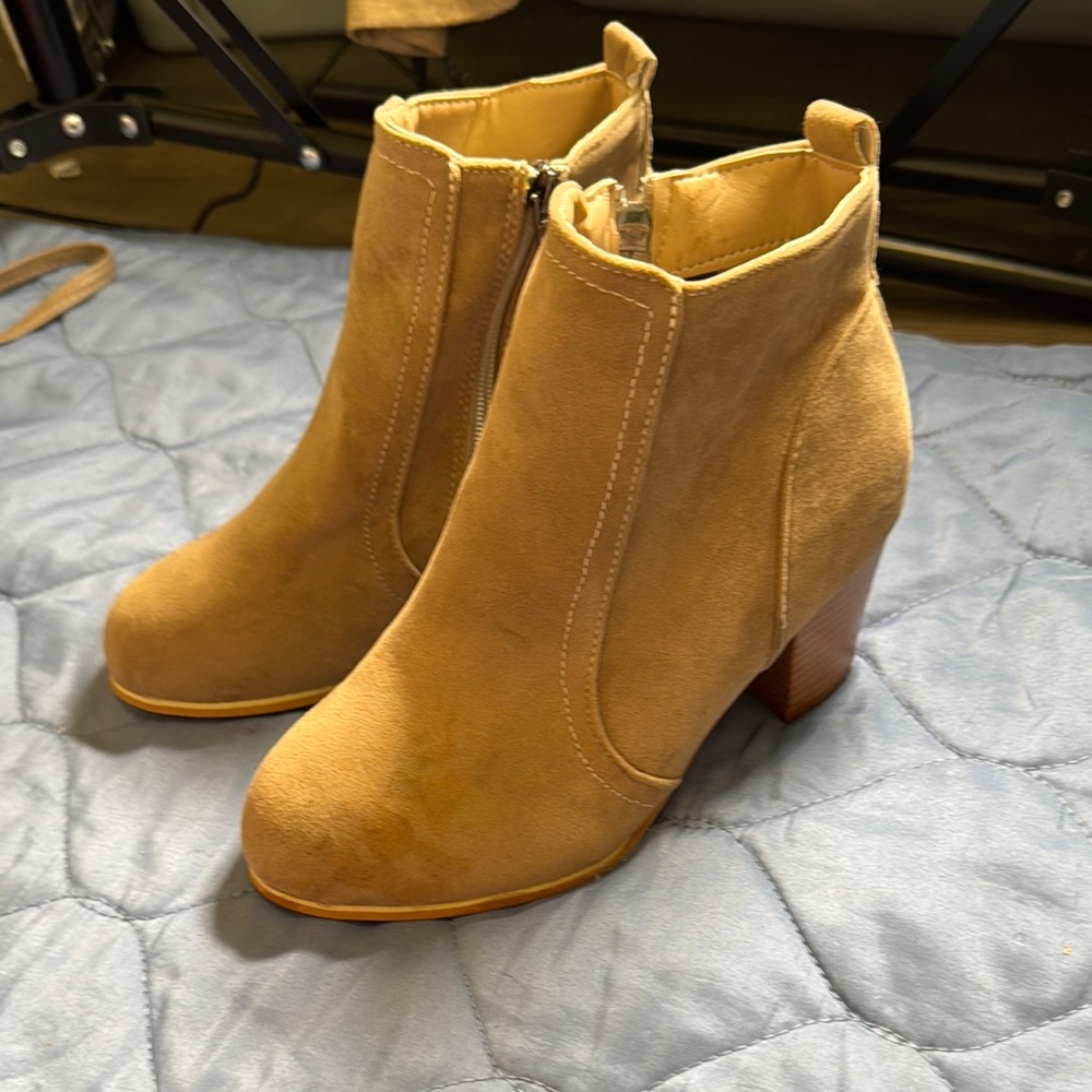 Tan Ankle Boots